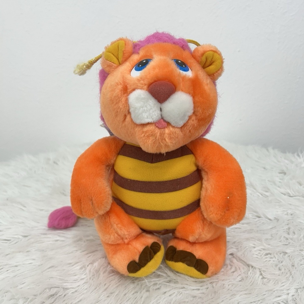 Vintage 1984 Hasbro Softies WUZZLES Bumblelion 12" Plush Stuffed Animal Hasbro